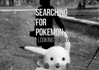 Searching for Pokemon Looking for Donbas